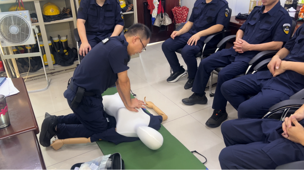 钱江商城安全组开展应急救援培训筑牢安全防线