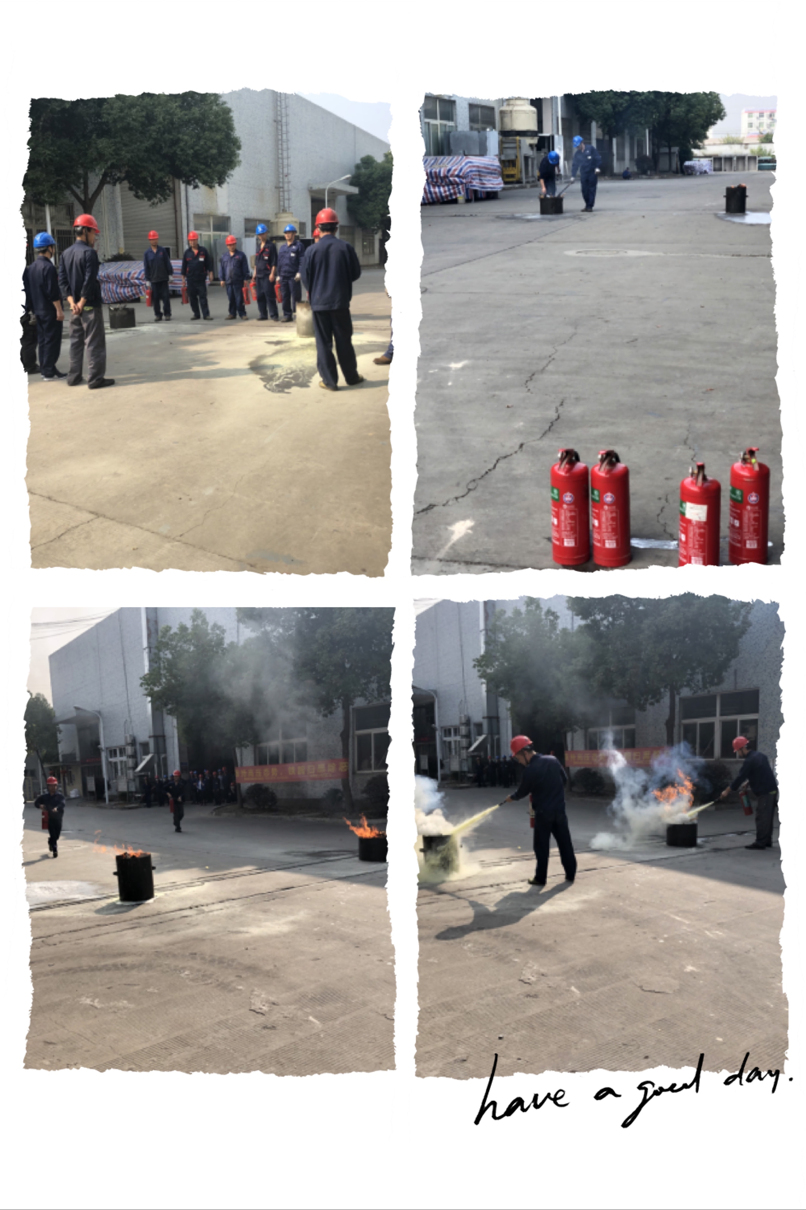 超凡国际过滤机职工get“消防”新技能